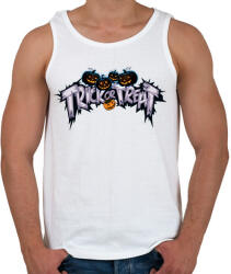 printfashion Trick or Treat - Férfi atléta - Fehér (1827225)