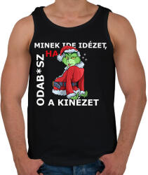 printfashion Minek ide idézet? - Férfi atléta - Fekete (14978955)