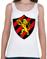 printfashion Escudo Logo - Női atléta - Fehér (541459)