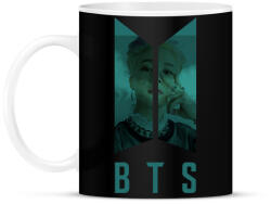 printfashion bts-jimin - Bögre - Fekete (6289276)