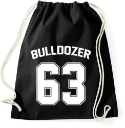 printfashion Bulldozer 63 - Sportzsák, Tornazsák - Fekete (6107106)