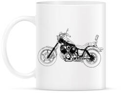 printfashion Yamaha Virago 2 - Bögre - Fehér (6162843)