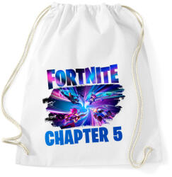 printfashion Fortnite - Sportzsák, Tornazsák - Fehér (15177837)
