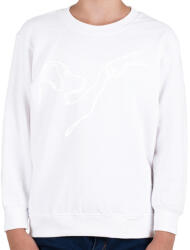 printfashion kutyabarát - Gyerek pulóver - Fehér (15674733)