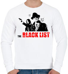 printfashion BLACKLIST - Férfi pulóver - Fehér (1915086)