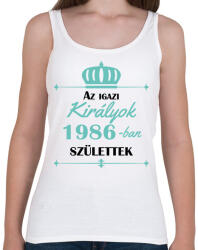 printfashion Az igazi királyok - Évszámmal - Női atléta - Fehér (7150729)