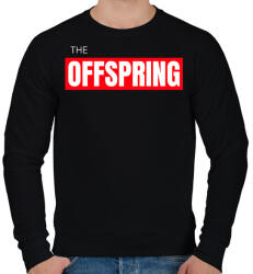 printfashion THE OFFSPRING 3 - Férfi pulóver - Fekete (11522642)