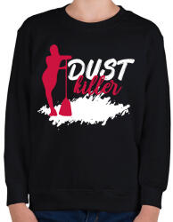 printfashion Dust killer - Gyerek pulóver - Fekete (9281994)