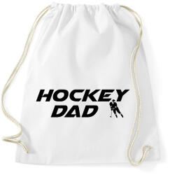 printfashion Hockey Dad - Sportzsák, Tornazsák - Fehér (11716239)