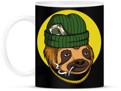 printfashion Dealer lajhár - Bögre - Fekete (6589705)