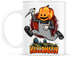 printfashion A halloweeni konyhakéses - Bögre - Fehér (5553905)