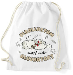 printfashion Most már aludhatok? - Sportzsák, Tornazsák - Fehér (13565042)