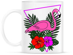 printfashion Flamingo - Bögre - Fehér (13644920)