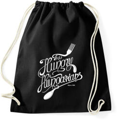 printfashion Hungry hungarians - Sportzsák, Tornazsák - Fekete (223250)