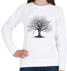 printfashion Kopár fa - Női pulóver - Fehér (13590073)