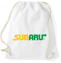 printfashion Subway Subaru - Sportzsák, Tornazsák - Fehér (2112284)