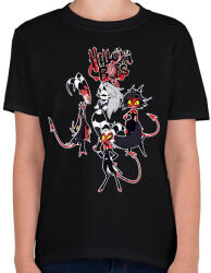 printfashion helluva boss - Gyerek póló - Fekete (15148156)