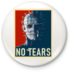 printfashion Pinhead No tearas - Kitűző, hűtőmágnes - Fehér (3083056)