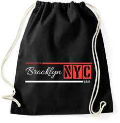 printfashion Nyc - Sportzsák, Tornazsák - Fekete (4389146)