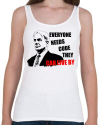 printfashion GIBS - Női atléta - Fehér (2089565)