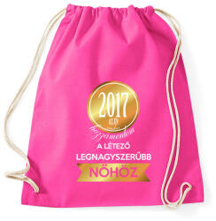 printfashion 2017 - Sportzsák, Tornazsák - Fukszia (271026)