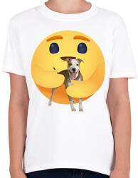 printfashion Amstaff - Gyerek póló - Fehér (13043050)