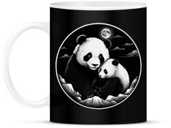 printfashion panda - Bögre - Fekete (14905171)