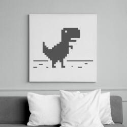 printfashion page not found dino - Vászonkép - Fehér (6622326)