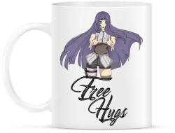 printfashion Naruto (Hinta/Free Hugs) - Bögre - Fehér (815293)