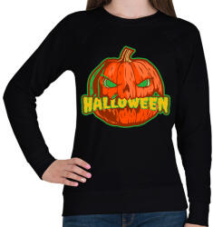printfashion Halloween tök - Női pulóver - Fekete (9528692)