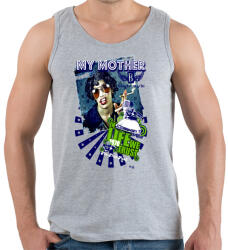 printfashion MY MOTHER - Férfi atléta - Sport szürke (306391)