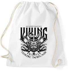 printfashion viking - Sportzsák, Tornazsák - Fehér (13742343)