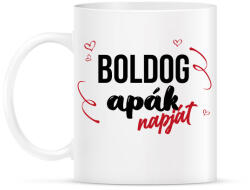 printfashion Boldog Apák napját - Bögre - Fehér (13491576)