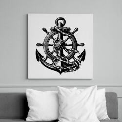 printfashion horgony - Vászonkép - Fehér (16182725)