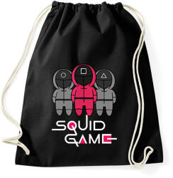 printfashion Squid Game - Nyerd meg az életed - Sportzsák, Tornazsák - Fekete (5763713)