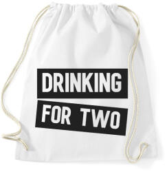 printfashion Drink for two - Sportzsák, Tornazsák - Fehér (2233003)