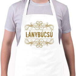 printfashion Lánybúcsú - Kötény - Fehér (5324452)