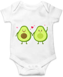 printfashion Avokádó pár - Baba Body - Fehér (11890157)