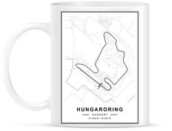 printfashion Hungaroring - Bögre - Fehér (7203219)