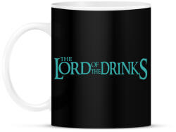 printfashion A piálás ura - Bögre - Fekete (1227873)