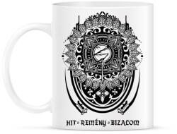 printfashion Hit Remény Bizalom - Bögre - Fehér (1202123)
