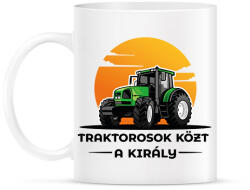 printfashion Traktorosok közt a király - Bögre - Fehér (6595587)