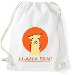 printfashion llama - Sportzsák, Tornazsák - Fehér (1132202)