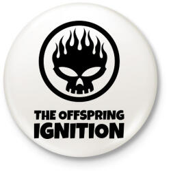 printfashion THE OFFSPRING IGNITION - Kitűző, hűtőmágnes - Fehér (11524403)