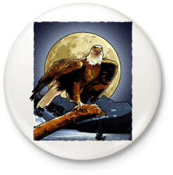 printfashion Sas - Kitűző, hűtőmágnes - Fehér (14311907)