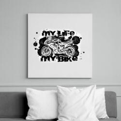 printfashion er622fh - Vászonkép - Fehér (6633157)