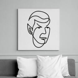 printfashion Spock - Vászonkép - Fehér (10786853)