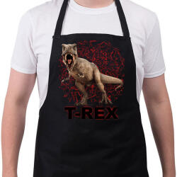 printfashion T-REX - Kötény - Fekete (12763465)