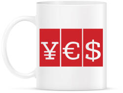 printfashion YES - Bögre - Fehér (1192586)