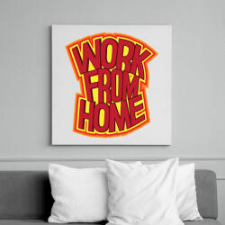 printfashion Home office - Vászonkép - Fehér (6633522)